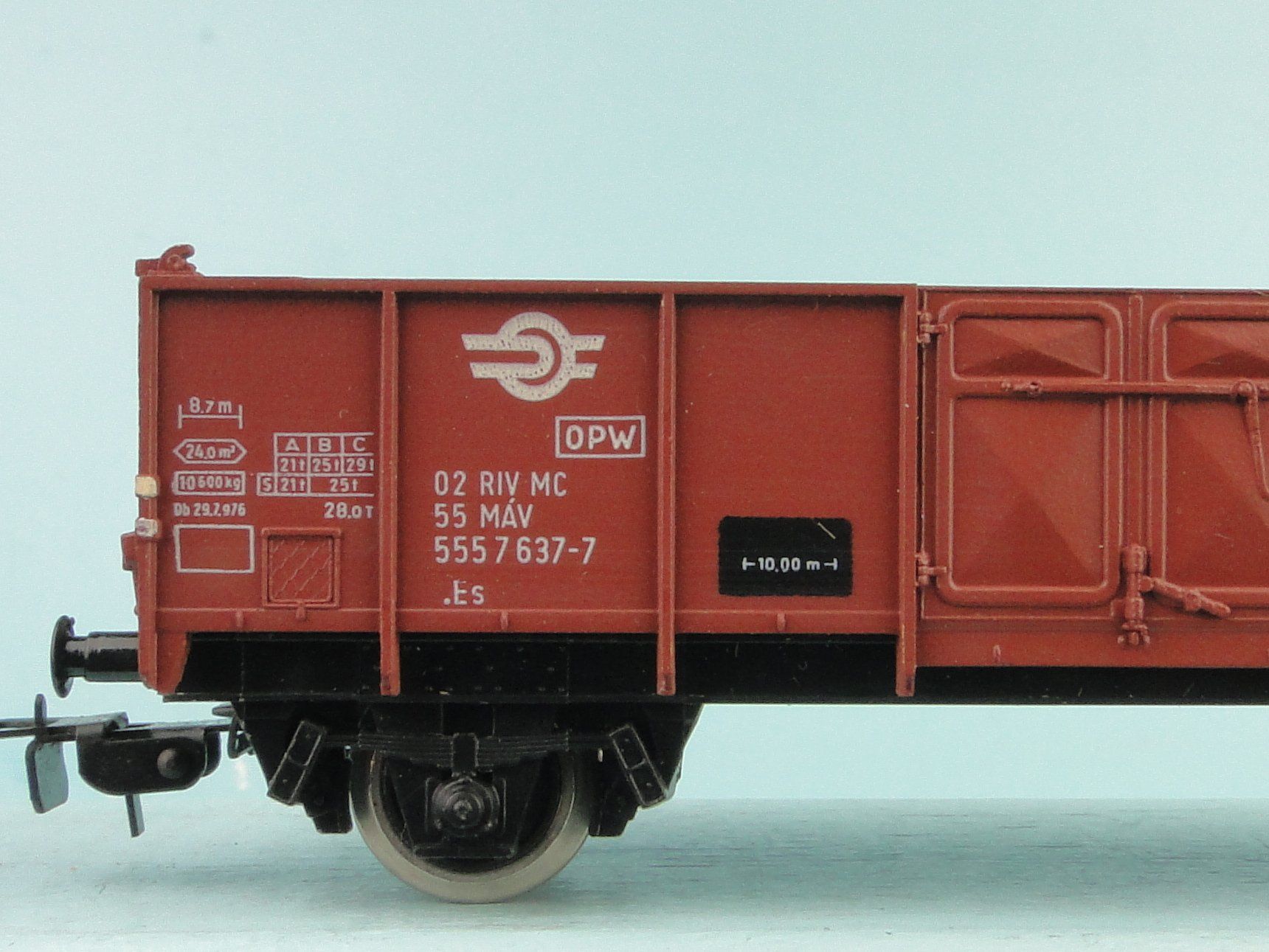 Piko Modellini di ferrovie: PIKO H0 MAV Güterwagen , Ungarn – Usato da Bülach venduto da cann11 1