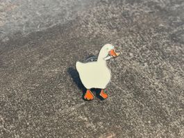 Angry Goose Meme Pin