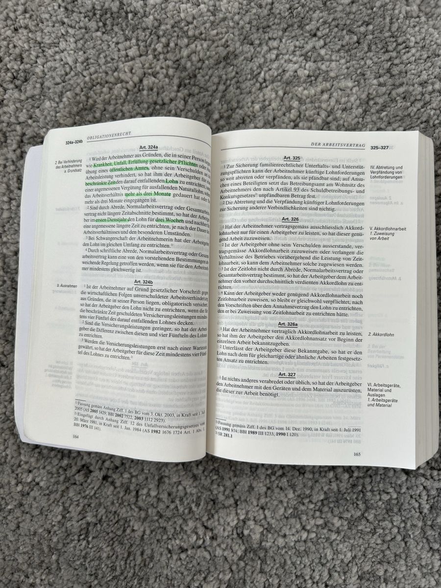 Bücher: Gesetzbuch Obligationenrecht OR – Gebraucht aus Sempach Station von mal_pm8y 3