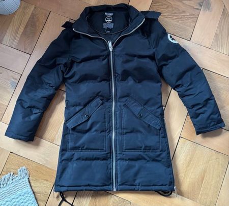 warme Winterjacke Grösse M - Dunkelblau