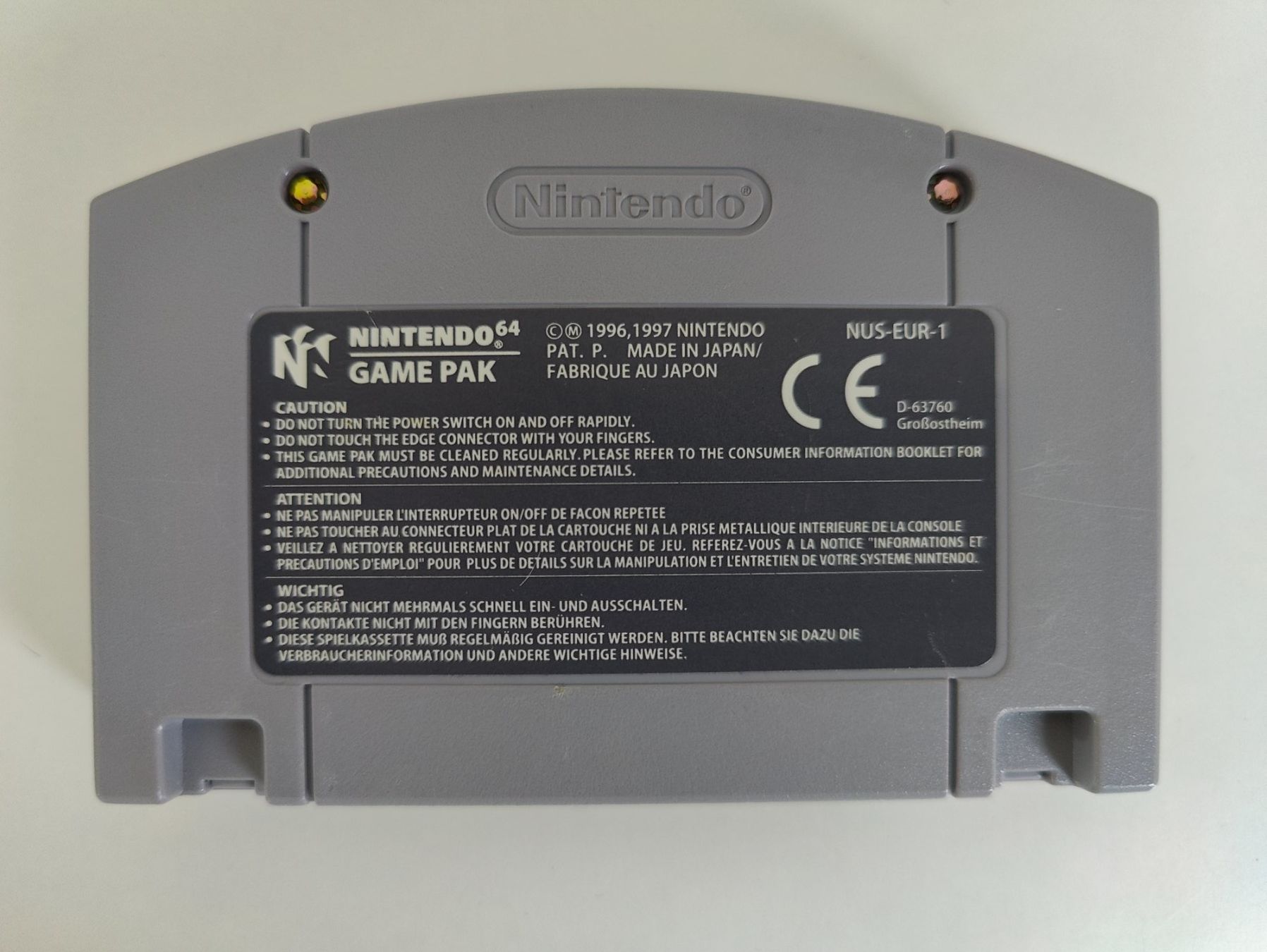 Nintendo Giochi: Mission: Impossible N64 – Usato da Dintikon venduto da Nightcom 1
