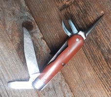 EELSENER SCHWYZ antik 08 Militär Sackmesser Rar EMIL GUBLER