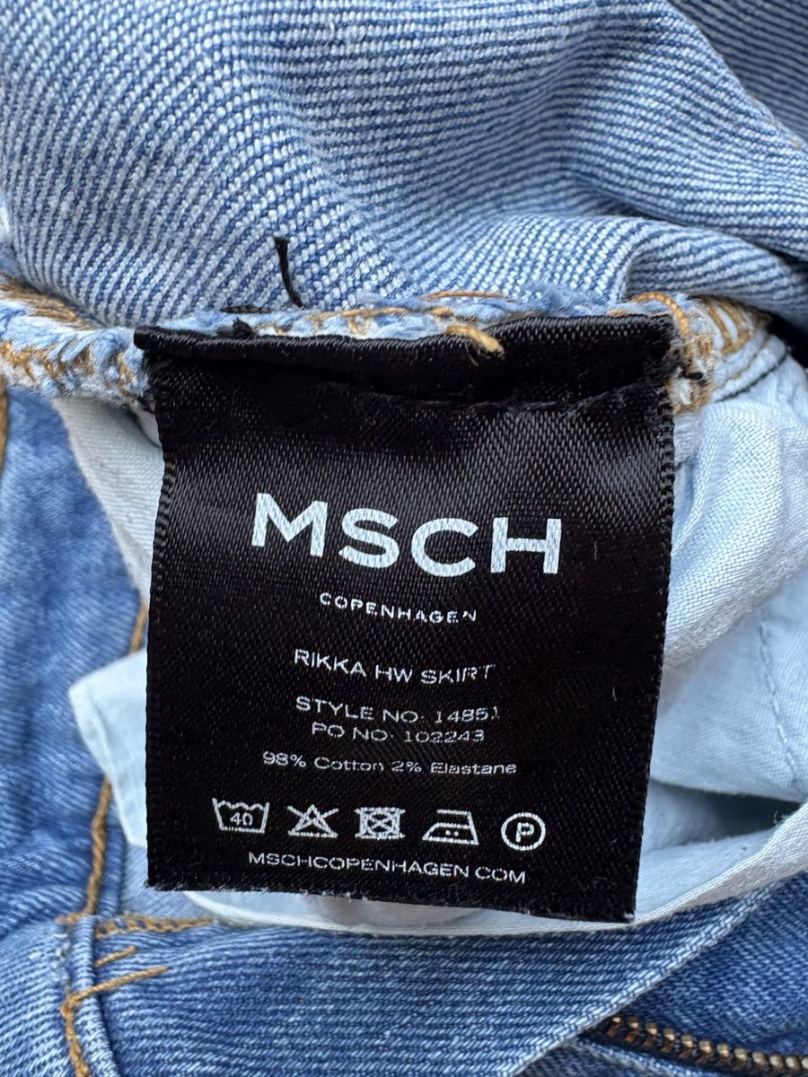 Gonne: MSCH Jeans Pencil Skirt, Gr. 40, hellblau – Usato da Bubikon venduto da Andi230 2
