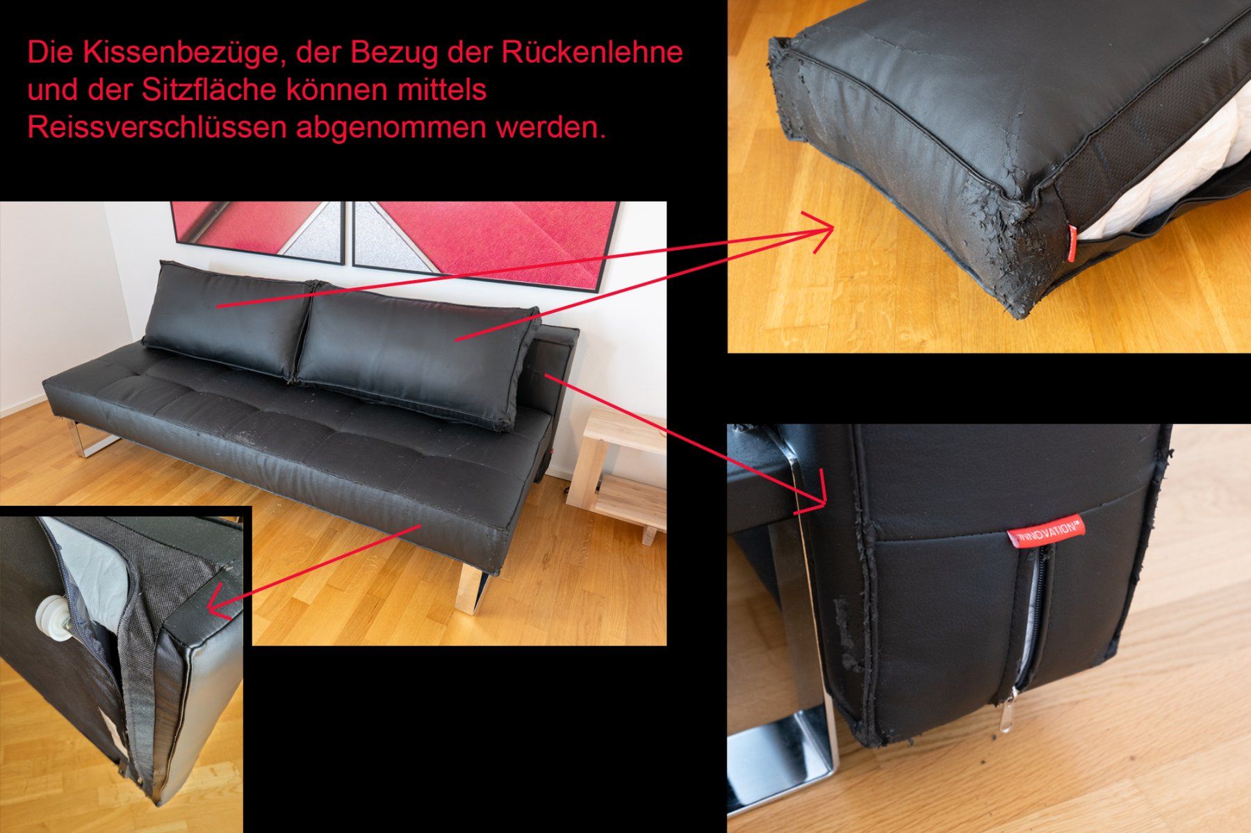 Divani: Schlafsofa "Supreme Deluxe", Fa. Innovation Living – Usato da Zug venduto da ajaeger01 4