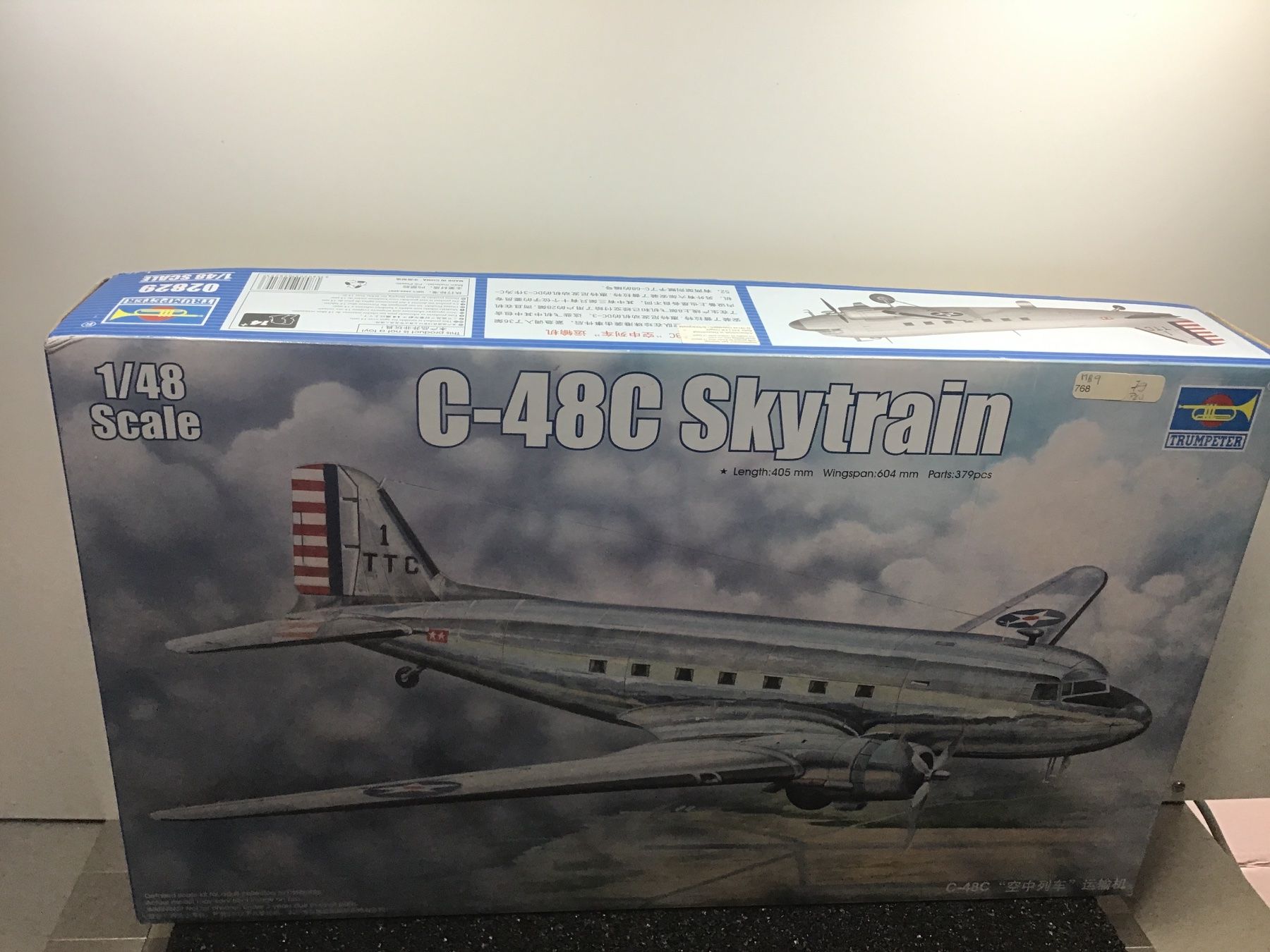 Kit di modellismo & Modellini statici: TRUMPETER C-48C SKYTRAIN 1/48 – Usato da Männedorf venduto da Modell-Spezialisten 2