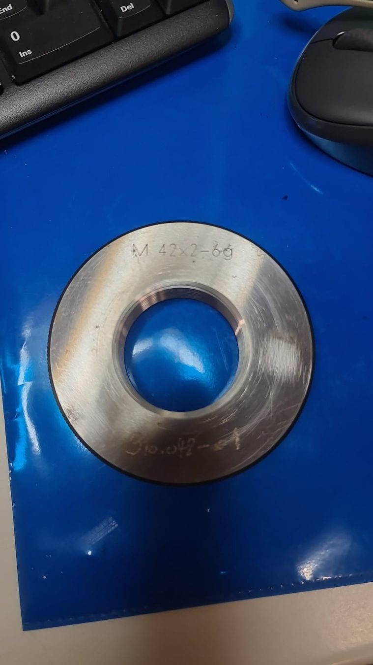 Misurare: Gewinde Gutlehrring,M 42X2-6g – Usato da Egerkingen venduto da ogi3131 4