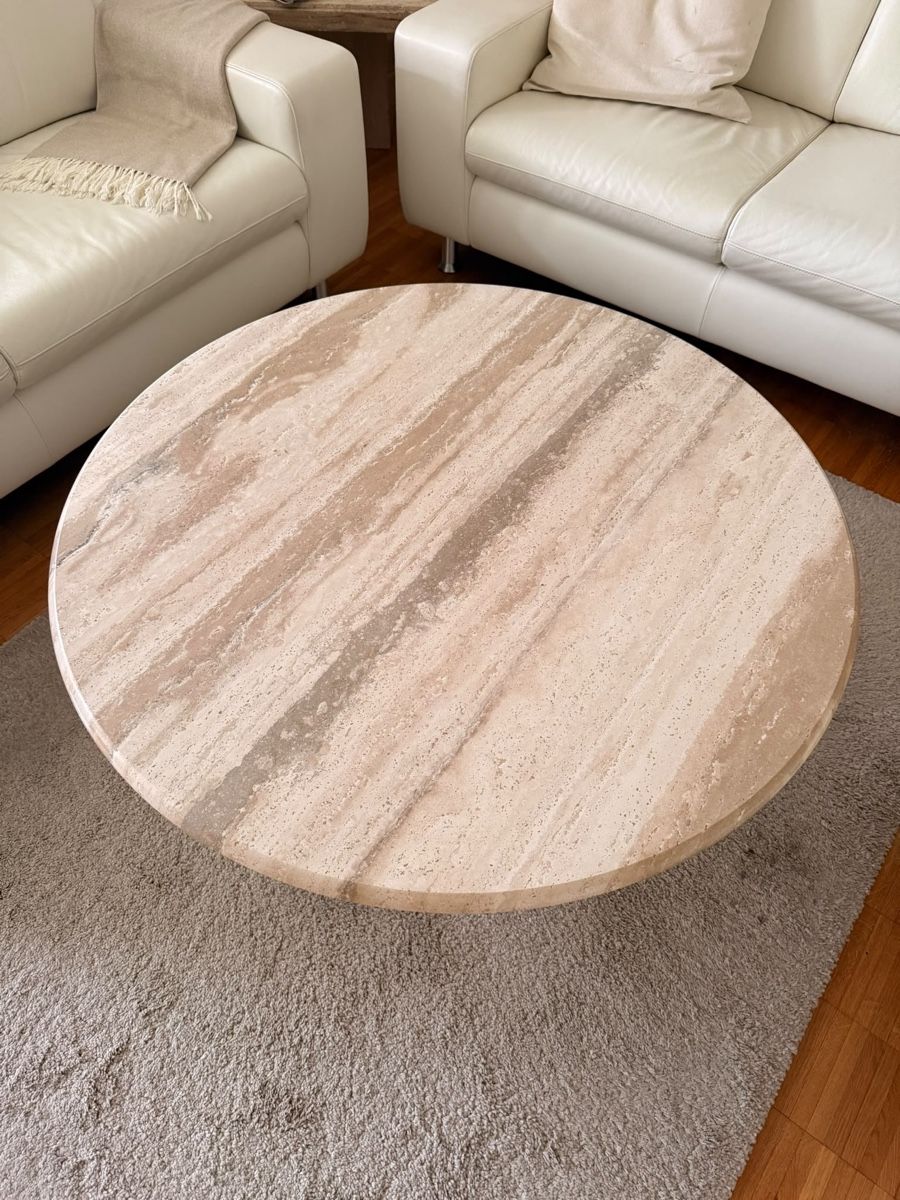 Tavoli: Massiver Marmor Couchtisch – Usato da Jonen venduto da speedy1972 1