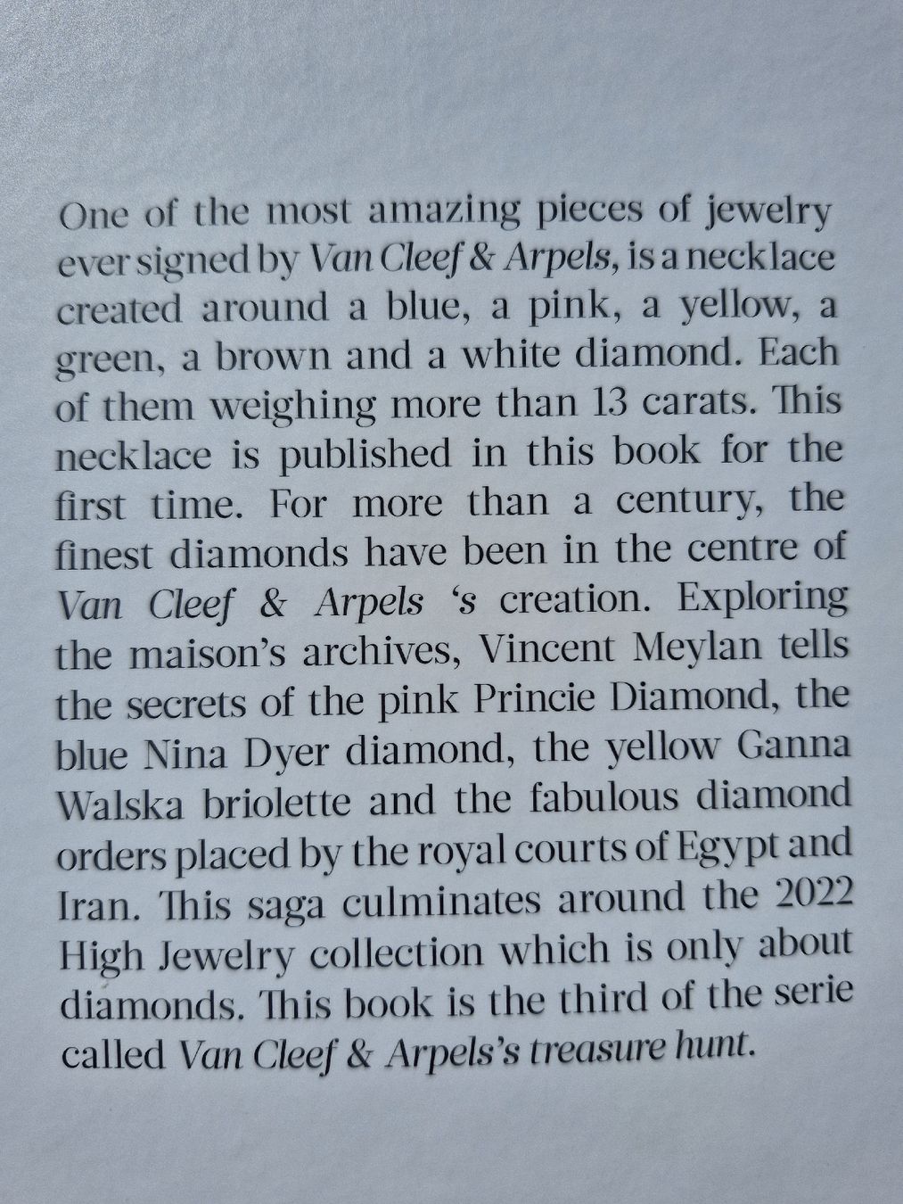 Libri: Van Cleef & Arpels Schatzbuch "All About Diamonds" neuwertig – Usato da Zürich venduto da Secretariat11 4