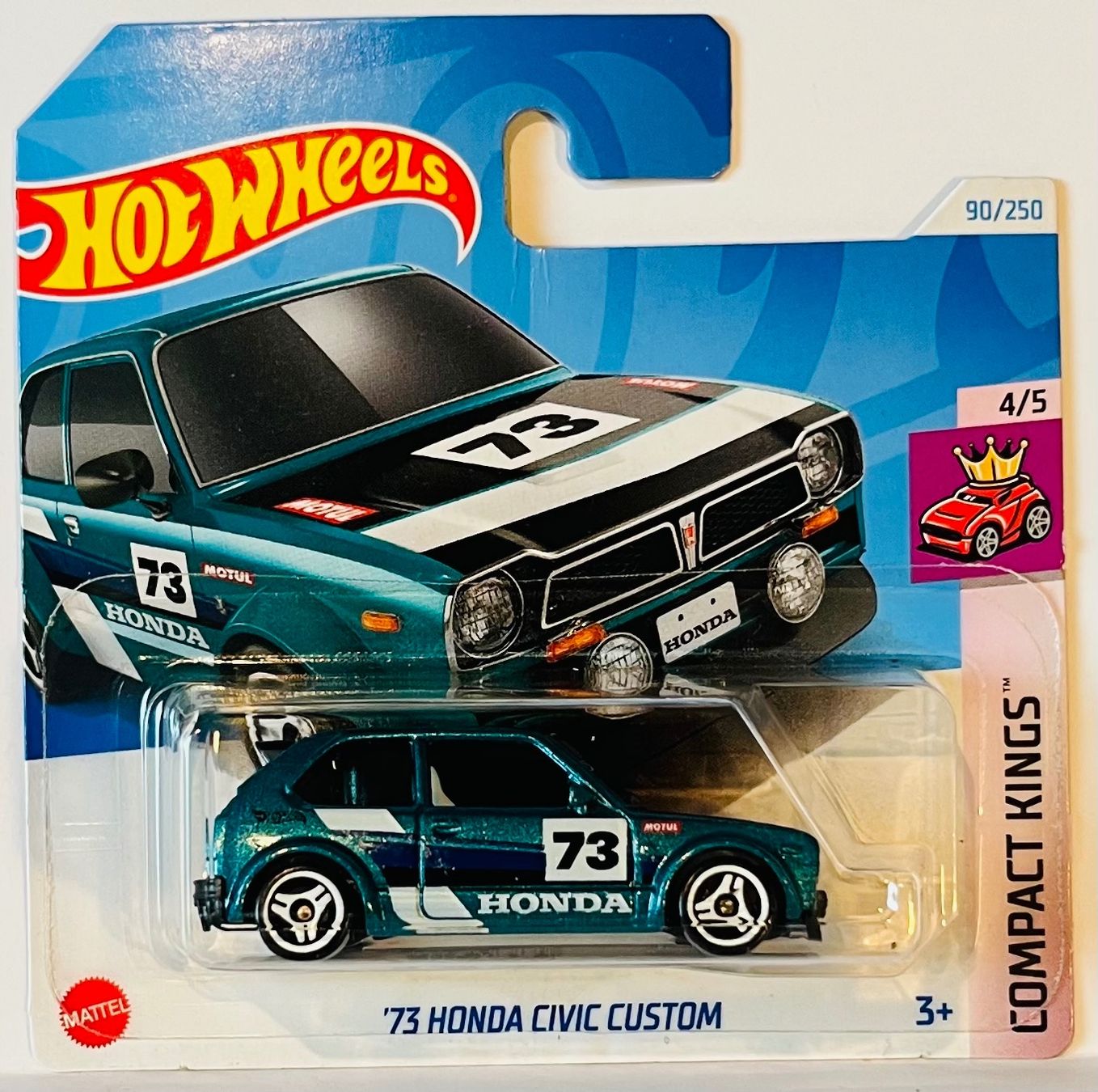 Hot Wheels Modellini d'auto: Hot Wheels - '73 Honda Civic Custom – Nuovo e nell'imballaggio originale da Brittnau venduto da tor129