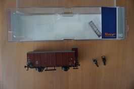 Roco 67855 HO gedeckter Güterwagen G10; passt zu Piko & Trix