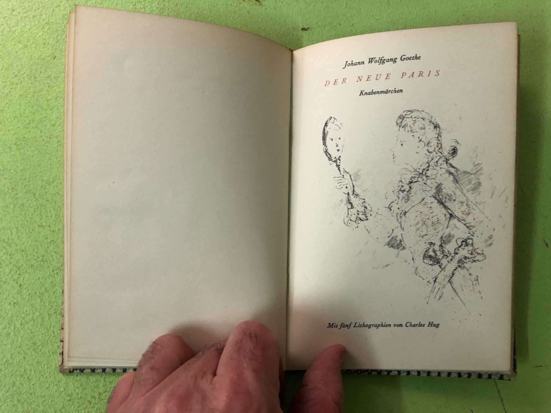 Bücher: J. W. Goethe: Der neue Paris – Gebraucht aus Zürich von allp 1