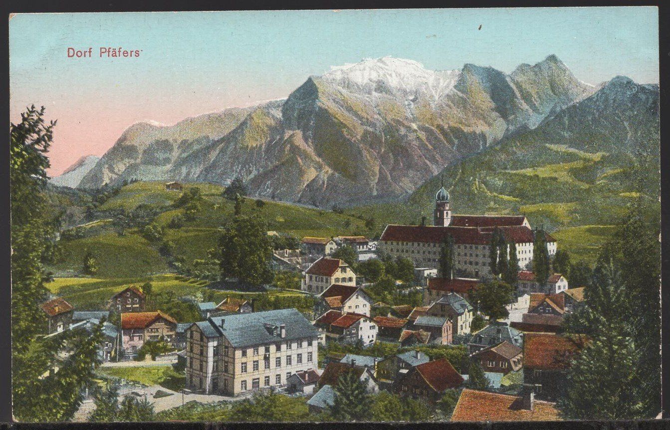 Cartes postales: Dorf Pfäfers bei Ragaz – D'occasion à Aarau par kufi44