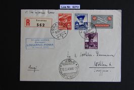 PJ Brief sauber gestempelt und mit Sonderstempel    Los 6272
