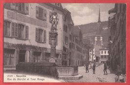 Neuville - La Neuveville - Rue du Marché - ca. 1910