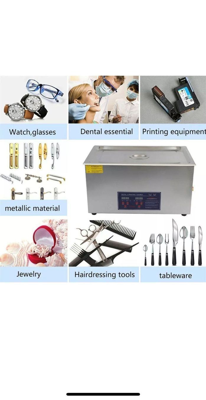 Tutte le macchine: +Ultraschallreiniger 30liter – Nuovo e nell'imballaggio originale da Amriswil venduto da JaJa-Express 1
