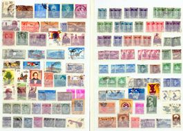 Indien Sammlung auf 4 Seiten (AX539)