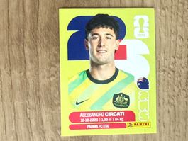 Panini FIFA WM 2026 Sticker Alessandro Circati AUS 5