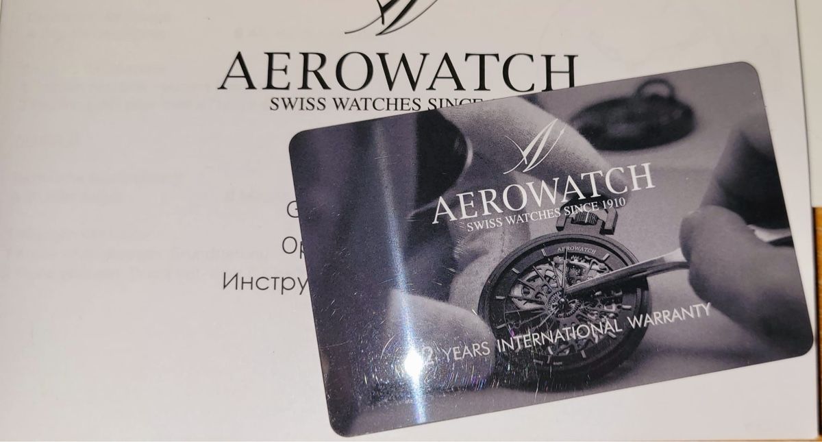 Aerowatch Orologi: AEROWATCH Swiss Watches – Nuovo e nell'imballaggio originale da Kaltbrunn venduto da Brurick 1