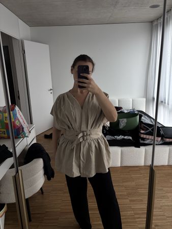 Ärmellose Bluse 