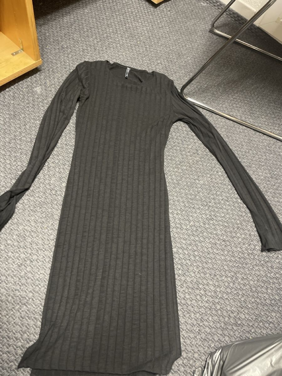Vestiti: Feines Maxistrickkleid gr S schwarz – Usato da Bad Zurzach venduto da Cuore34