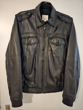 Diesel Lederjacke, Herrenjacke, Gr. M, Top Zustand!