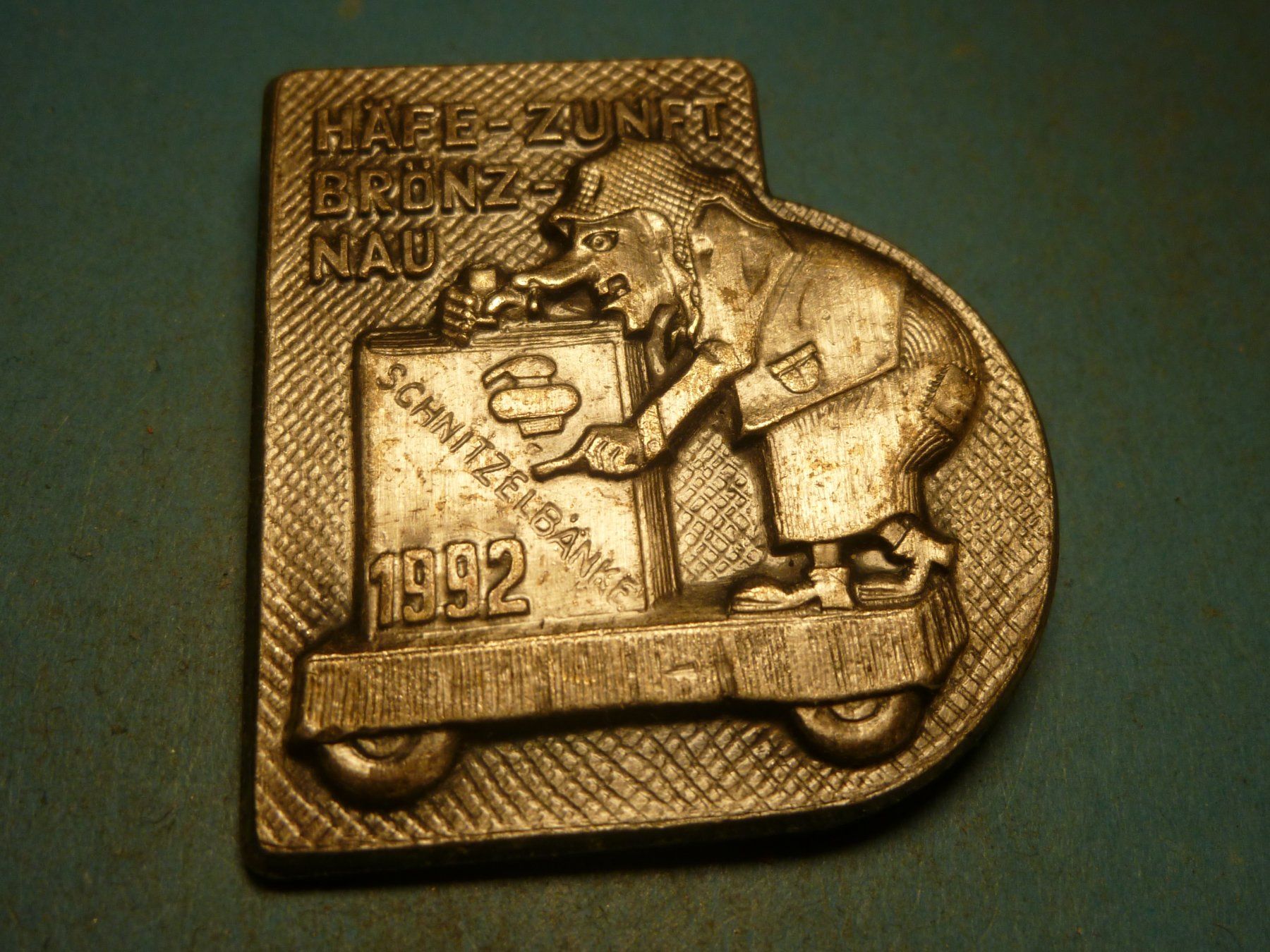 Placchette & Badge: BRÖNZNAU 1992 SILBER – Usato da Ried (Muotathal) venduto da Mandarin02