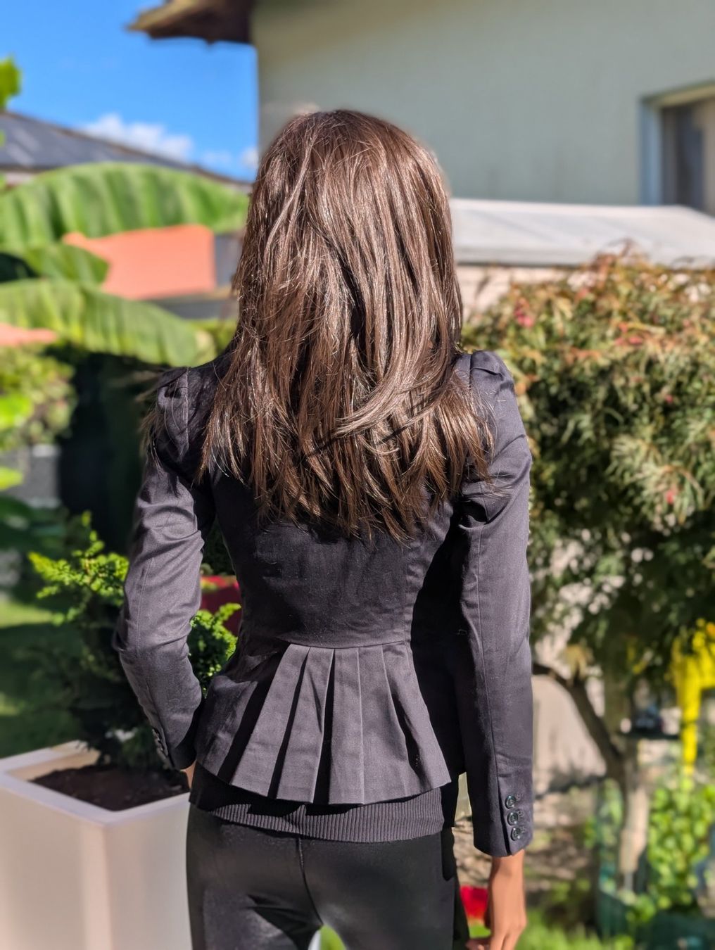 H&M Giacche: H&M Schwarzer Blazer -  Grösse 34 – Usato da Cugnasco venduto da tizianaq 4
