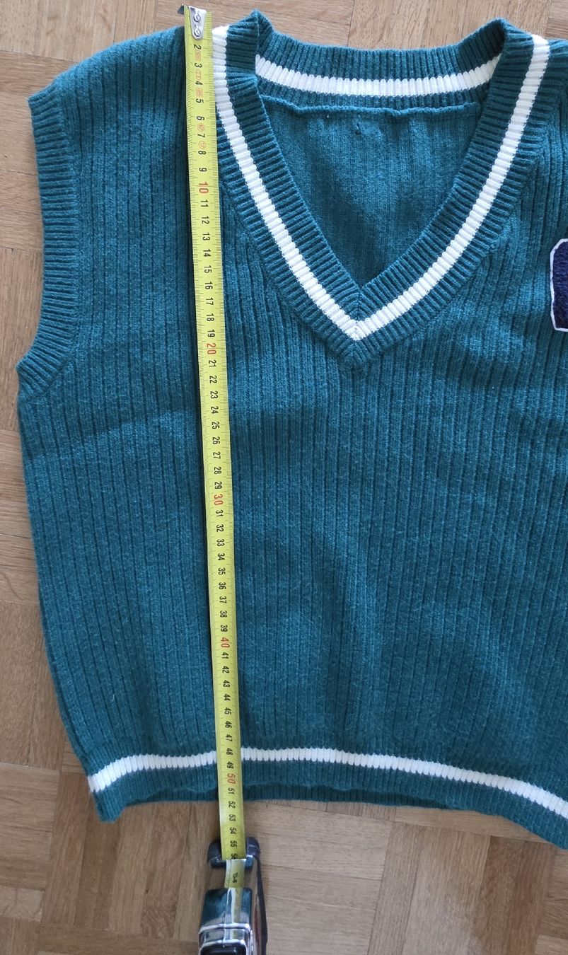 Maglioni & Felpe: Pull sans manche turquoise S/M – Usato da Yverdon-les-Bains venduto da van_dq65 1