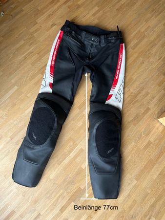 FLM Leder Kombihose Grösse 50
