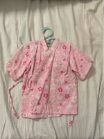 Pink Sakura Japanese Kimono for kids - Size 90
