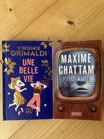 Lot de deux livres V Grimaldi et M Chattam etat neuf