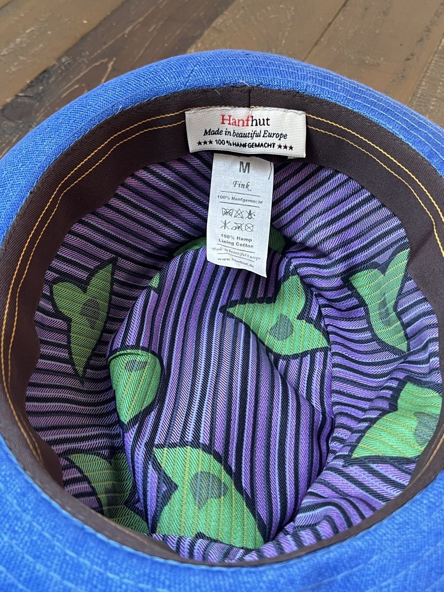 Hüte, Mützen & Caps: Hanfhut blau - Grösse M – Gebraucht aus Worb von alfiie824 2