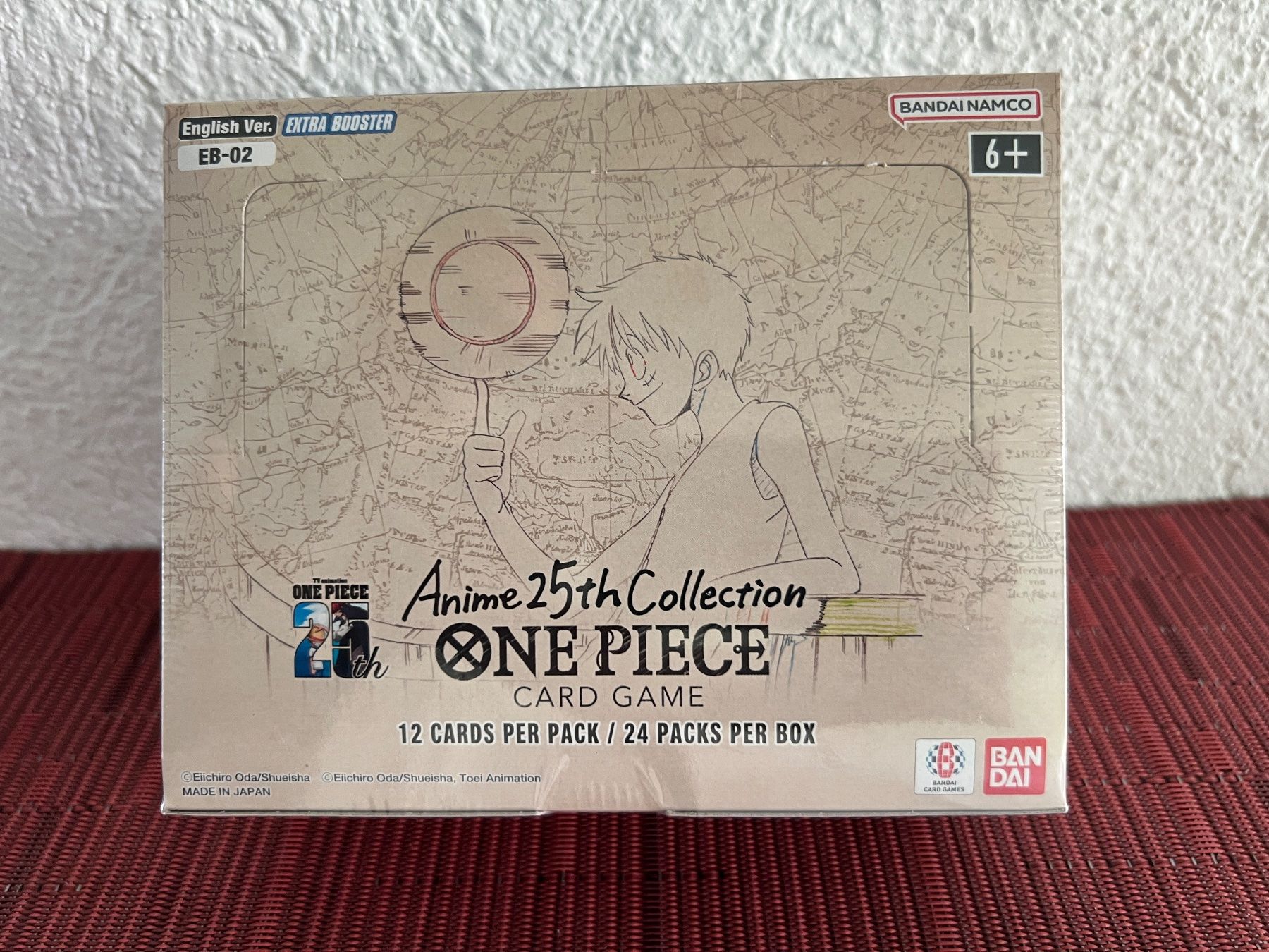 Bandai Sammelbilder & Trading cards: One Piece-EB02 - Anime 25th Collection - Booster Display EN – Neu und originalverpackt aus Egerkingen von Meierooger 1