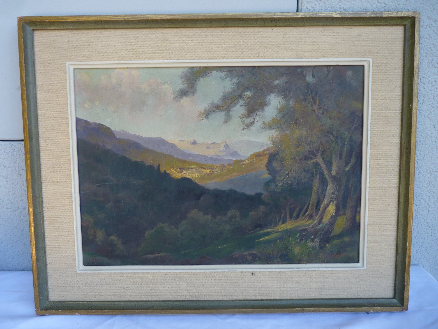 Gemälde: Antikes Oelbild A. Greutert 1925 – Gebraucht aus Küsnacht ZH von zoliboli01