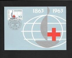 Maximumkarte Nr. 399 Rotes Kreuz ET 21.3.1963