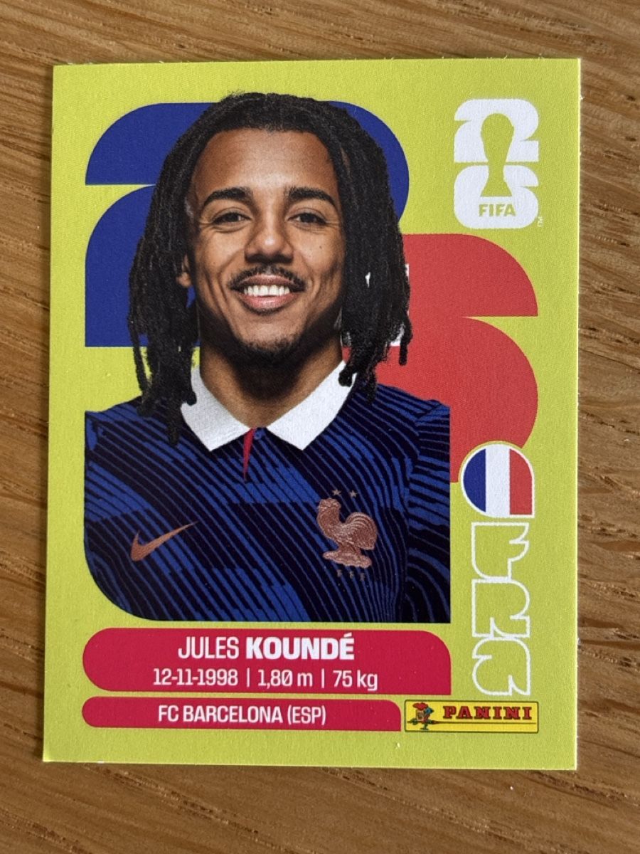 Panini Carte collezionabili: FRA 5  - World Cup 2026 – Nuovo (secondo la descrizione) da Cumpadials venduto da luc7373