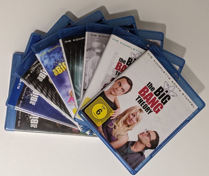 Blu-ray Disc The Big Bang Theory Staffel 1 bis Staffel 8 | Kaufen auf ...