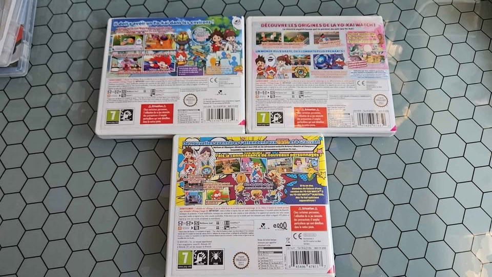Nintendo Giochi: Nintendo 3DS Yo-kai watch 1 2 3 – Usato da Genève venduto da Pedro67 2