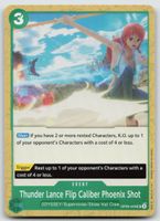 One Piece Thunder Lance Flip .... OP09-040 UC