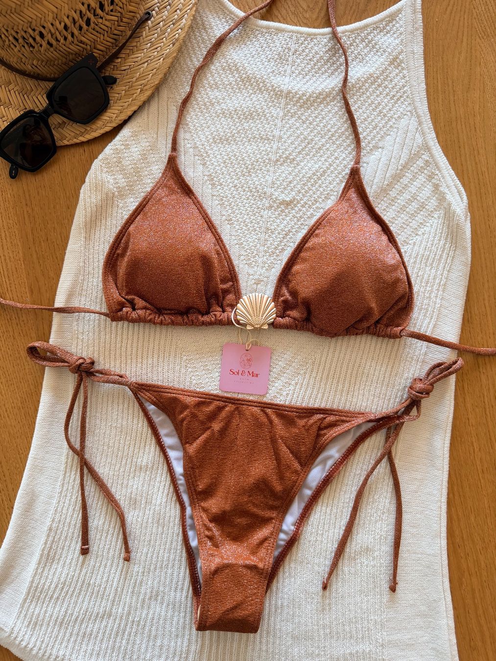 Maillots de bain & Bikinis: 💥SALE! Glitzer Bikini Gr.S - Neu - Gratis Versand - Sommer – Neuf avec emballage d'origine à Gockhausen par van_82kh
