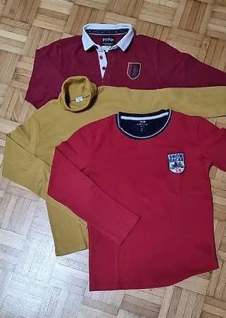 Cyrillus & Petit-Bateau Set 3 Shirts (152 cm)