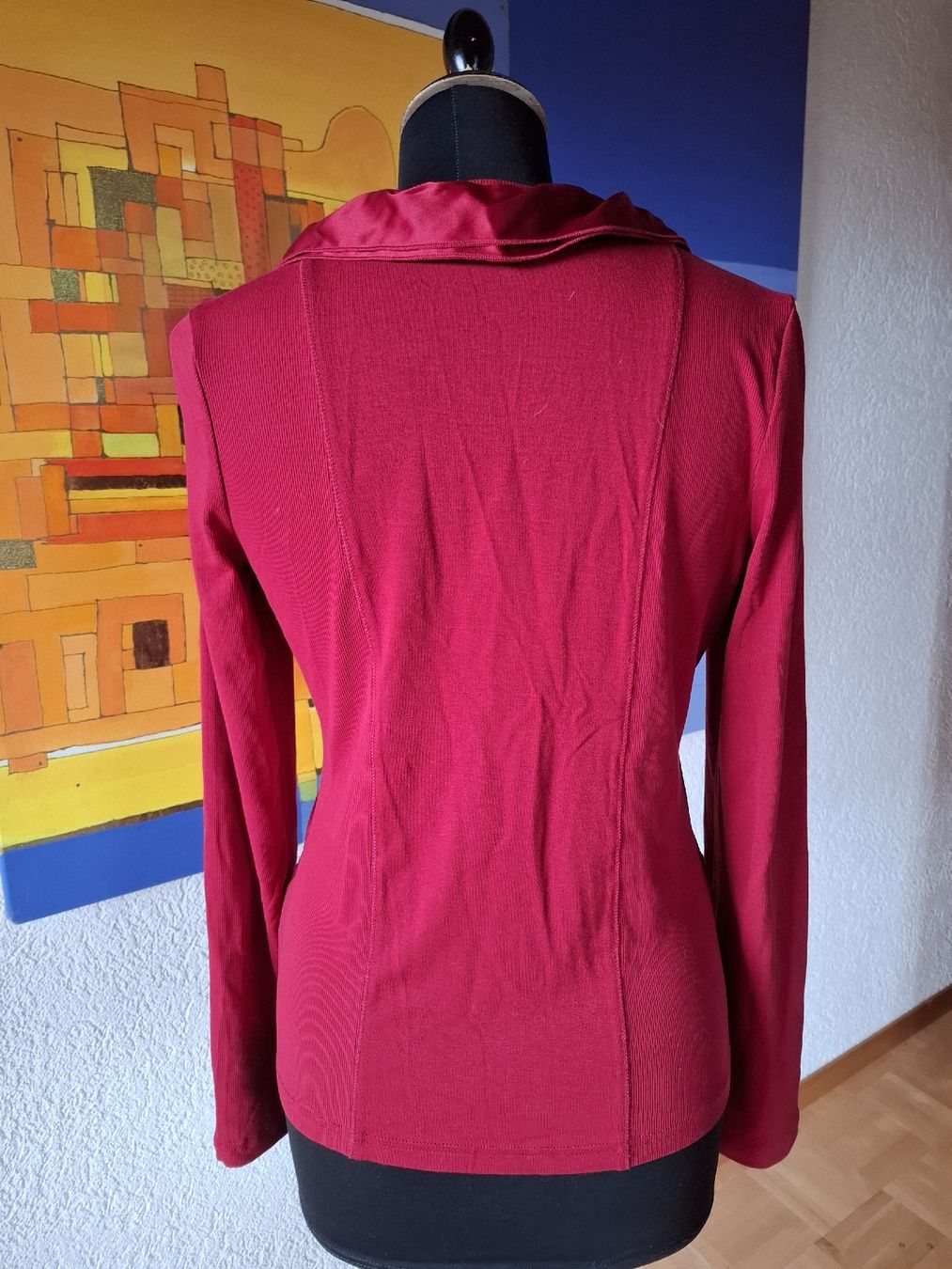 Giacche: Jacke Gr 38 Rot pulli herbst Reissverschluss romantisch 43 – Usato da Vinelz venduto da sonnenmond77 7
