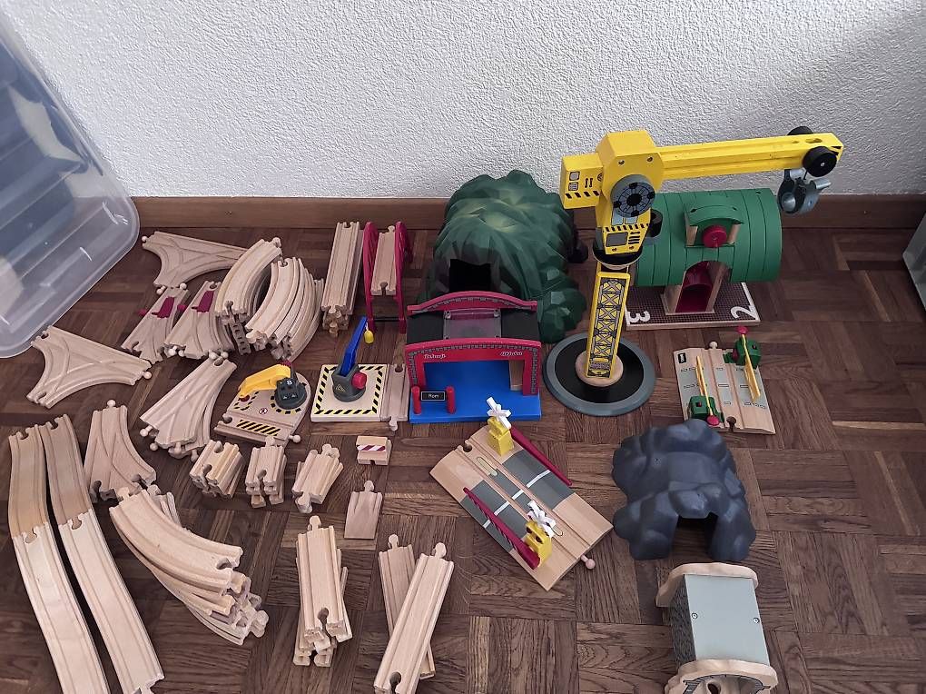 Brio Giocattoli: Grosses Briobahn Set – Usato da Jona venduto da fruchtmix 3