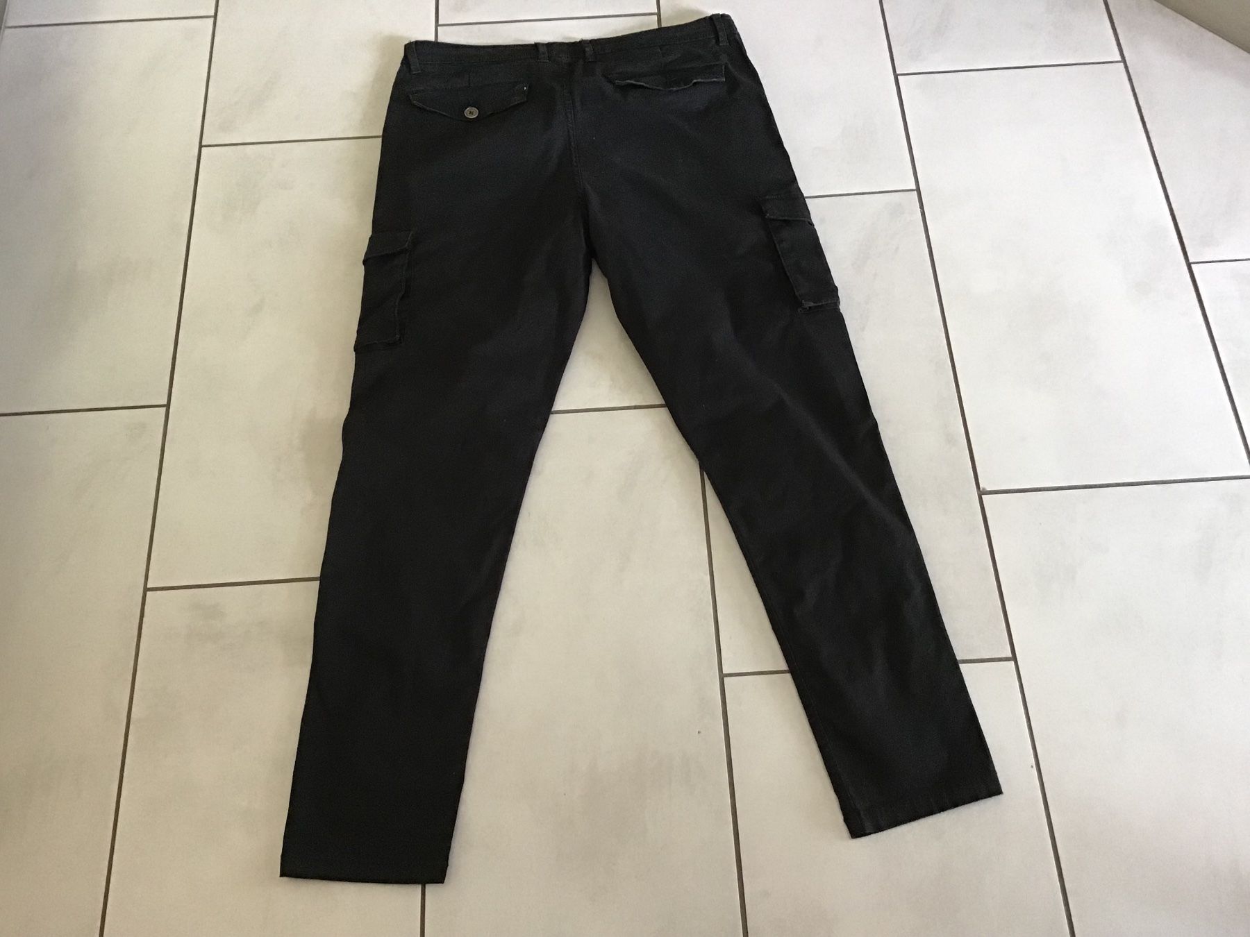 Pantaloni: Schwarze Hose Piaza Italia Man – Usato da Trimbach venduto da Mery70 2