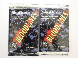 2 Booster pack DC Comics Bloodlines Trading Cards von 1993