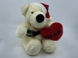 Herziger Weihnachtsbär von Polar - ca. 23 cm hoch