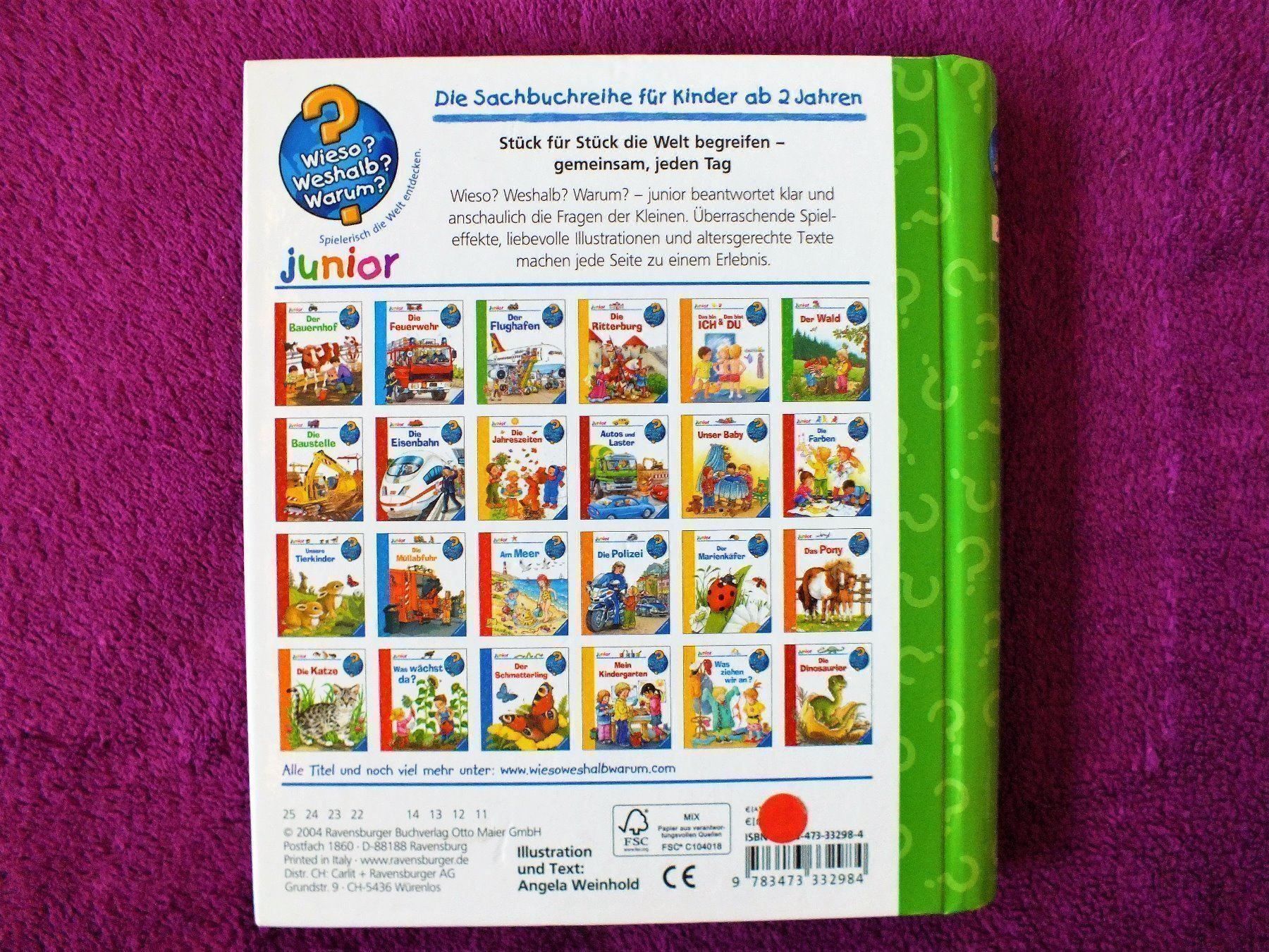 Libri: Wieso Weshalb Warum Junior Buch - Der Wald – Usato da Müllheim Dorf venduto da Seeeule01 8