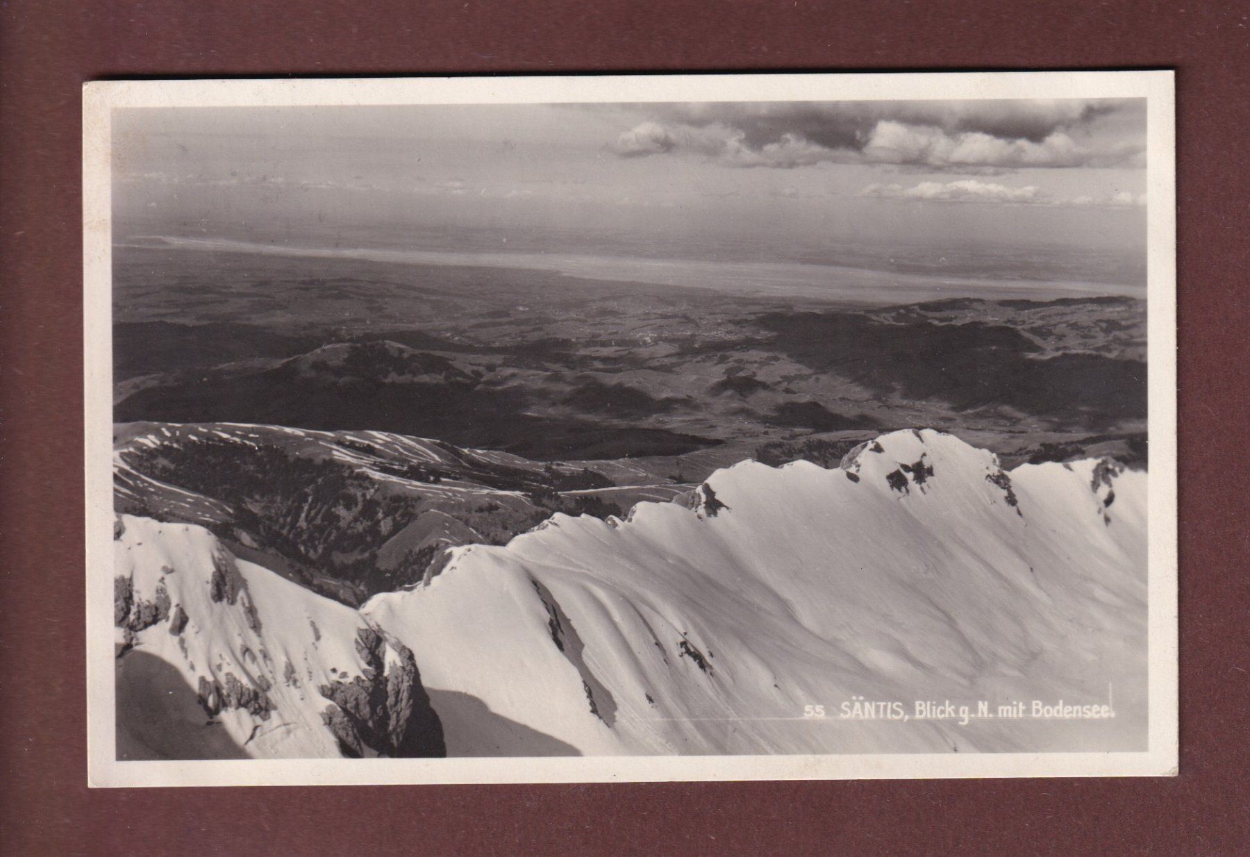 Cartes postales: SÄNTIS - Bodensee - 1931 – D'occasion à Pully par nicecards-shop