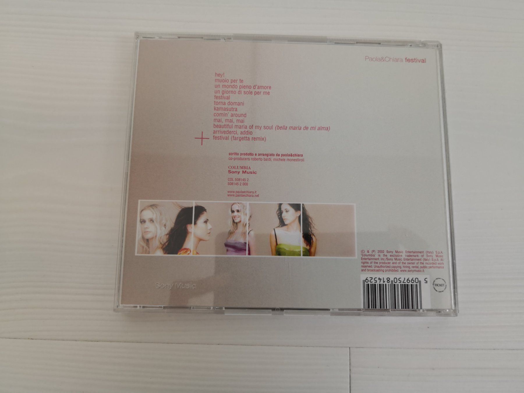 CD: 🤩3 STK: PAULA & CHIARA & RAF CD'S – Nuovo (secondo la descrizione) da Olten venduto da Naja-Twins-Twins 2