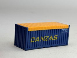 EB- 20 Ft. Container Open Top Danzas blau